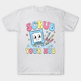 Scrub Your Hub Peds Nurse Clinical Preceptor T-Shirt